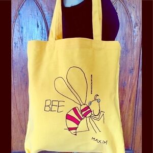 𝅺SHOPPING shoe bag tote Bee Art